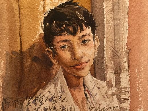 微笑的男孩（個(gè)人主頁(yè)-ZMjE4Mjk5MDg=） - 繪畫(huà) - 站酷設(shè)計(jì)師gafazyz原創(chuàng)素材 - 站酷ZCOOL