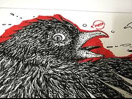 梦到一只超级大大大乌鸦从海里飞起。。