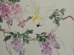 臨摹作品:春一夏一秋一冬