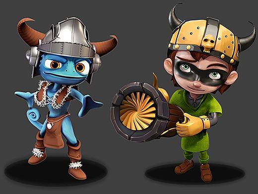 塔防城建类游戏の角色（个人主页-ZMTY3MzgwNjA=） - 独立游戏 - 站酷设计师PockyMini原创素材 - 站酷ZCOOL