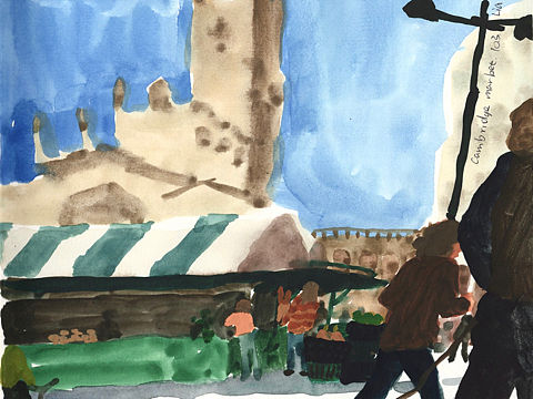 速写本:人物 乐队 酒吧 街景