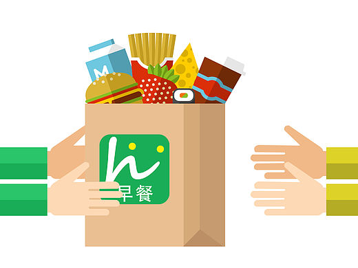 hi早餐引导页