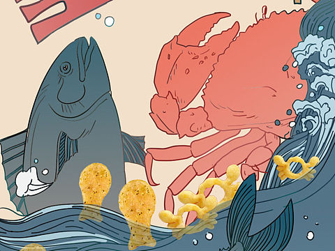 上好佳   海报设计｜商业插画 