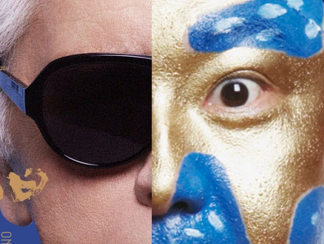 古现代对比海报创意