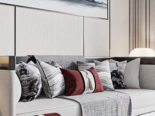 新中式|讲究空间层次和跳跃感