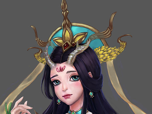 青龍公主（個(gè)人主頁-ZMjAxMzI4ODg=） - 游戲原畫 - 站酷設(shè)計(jì)師錫斗原創(chuàng)素材 - 站酷ZCOOL