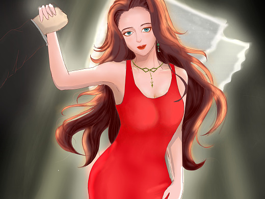 插画练习3   《舞会》