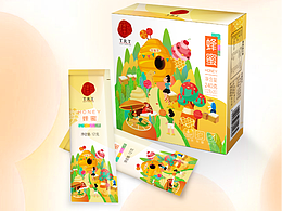 同仁堂蜂蜜包装设计