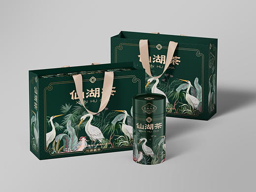 茶叶包装设计 | 初见有美的壮阔，再饮是茶的禅意