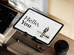 支架平板電腦iPad樣機 