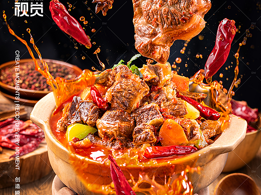美食摄影|砂锅牛腩煲拍摄