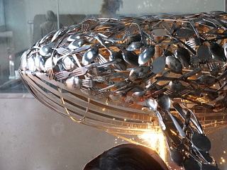 装置 金属鲸鱼--無设计 栖鹏