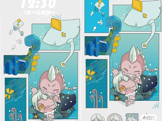 龙骨和白鸟（个人主页-ZNjA5NjE4NzI=） - 绘本 - 站酷设计师杀死比亚l原创素材 - 站酷ZCOOL