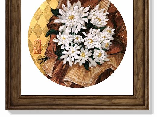 一捧雏菊（个人主页-ZNDI1NzA3NjQ=） - 创作习作 - 站酷设计师miaowo0原创素材 - 站酷ZCOOL