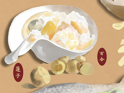 【处暑】节气（个人主页-ZMTc4NzA3NjA=） - 艺术插画 - 站酷设计师一只螃蟹Cancer原创素材 - 站酷ZCOOL