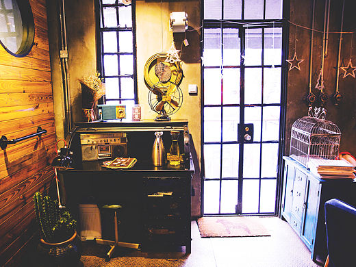 想要一家这样的复古咖啡店