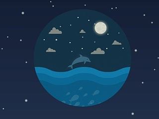 月夜~（個人主頁-ZNzgxMDQzNg==） - 圖案 - 站酷設計師格子君eee原創(chuàng)素材 - 站酷ZCOOL