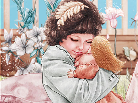 小公主封面插画