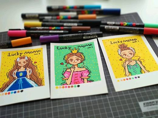 芭蕾小仙女 临摹改画风（个人主页-ZNDY1NTI4MTY=） - 创作习作 - 站酷设计师喵小寞momo原创素材 - 站酷ZCOOL