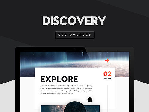 Discovery 专题排版