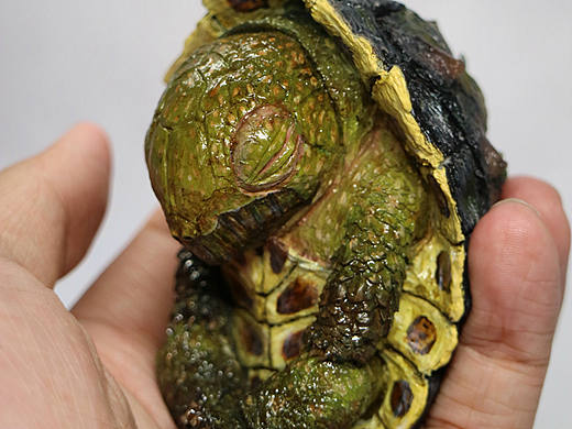 閑情野趣的小龜gk涂裝（個人主頁-ZMzAwMjY2NDA=） - 手辦/模玩 - 站酷設計師POPINGYOU原創(chuàng)素材 - 站酷ZCOOL