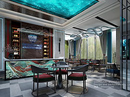 新中式接待空間