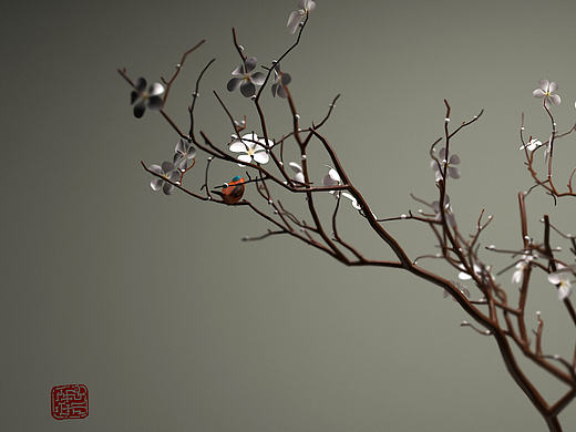 枯·荣（个人主页-ZMTkyMjExNjg=） - 其他平面 - 站酷设计师爱动手的小黑伙原创素材 - 站酷ZCOOL