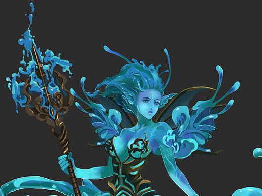 游戏原画 人物设定 元素