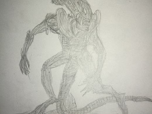 異形（個(gè)人主頁(yè)-ZNDEzMjU0NTY=） - 單幅漫畫 - 站酷設(shè)計(jì)師Z55595940原創(chuàng)素材 - 站酷ZCOOL