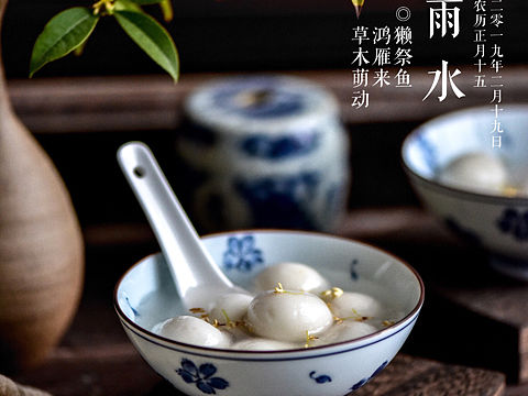 二十四节气 | 雨水（个人主页-ZMzM1ODA2MDA=） - 产品摄影 - 站酷设计师七笙食紀原创素材 - 站酷ZCOOL