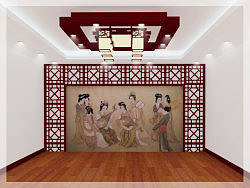 室内电视墙设计（个人主页-ZMzA2NDc2OA==） - 建筑/空间 - 站酷设计师静藏时光Lee原创素材 - 站酷ZCOOL