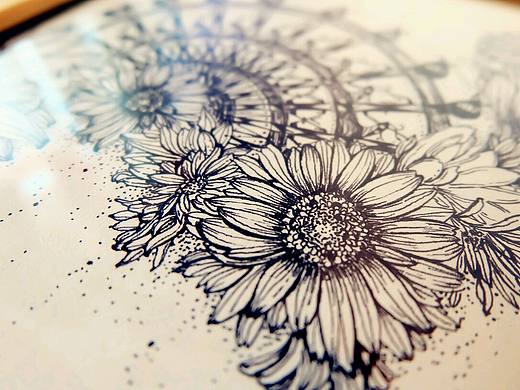 原创设计手绘装饰画第二期