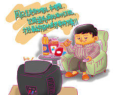 Gavin - 中国音超观战插画-深圳卫视