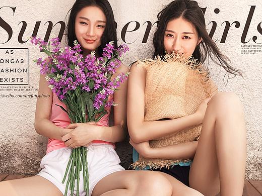 美范摄影闺蜜照客片大赏——夏日闺蜜