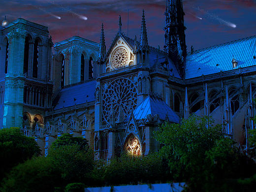 照片白天转黑夜练习