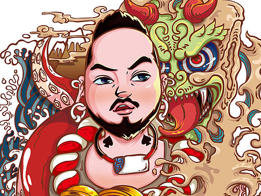 还是给朋友画的