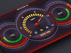 Electric-car-dashboards