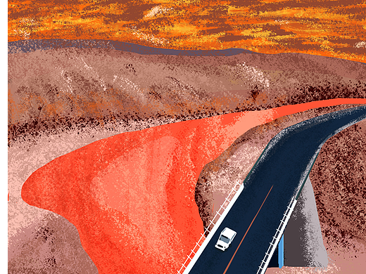 在秋天的路上 | 秋日插畫挑戰(zhàn)1（個(gè)人主頁(yè)-ZNjE5NjQ0NjA=） - 創(chuàng)作習(xí)作 - 站酷設(shè)計(jì)師東北斯嘉麗原創(chuàng)素材 - 站酷ZCOOL