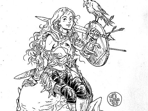 女斗士