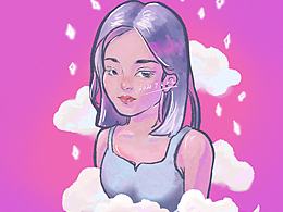 人像練習 procreate