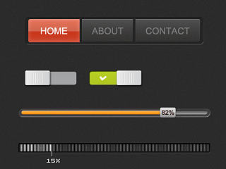 各种进度条及按钮临摹（个人主页-ZNjg5MDYyOA==） - 图标 - 站酷设计师zhuyanfang原创素材 - 站酷ZCOOL