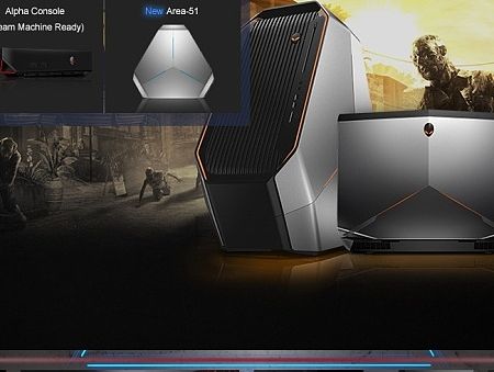 外星人网页中文翻译+专题页创意设计