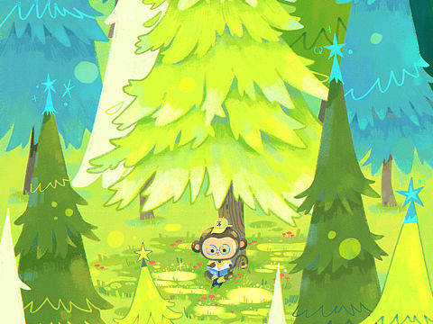 阴凉的树下，你悄悄述说着未来