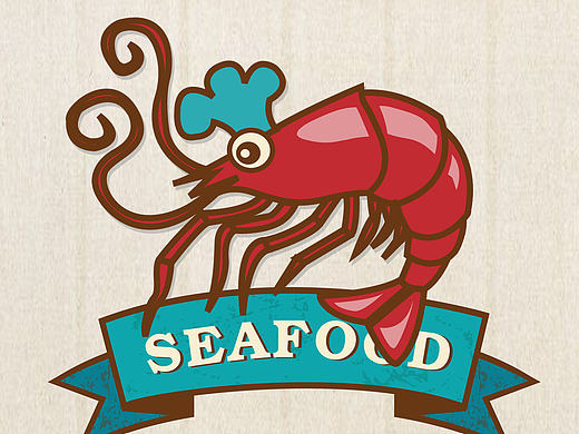 千贝鲜·海鲜烧烤（美式风格）LOGO