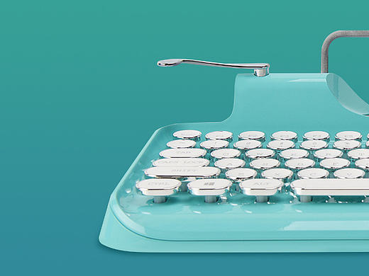 CLASSICAL TYPEWRITER MECHANICAL KEYBOARD
