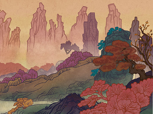 《狐仙》动画场景