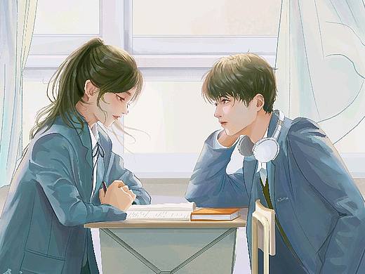 初恋|好看的日落，总在那个燥热的晚自习出现