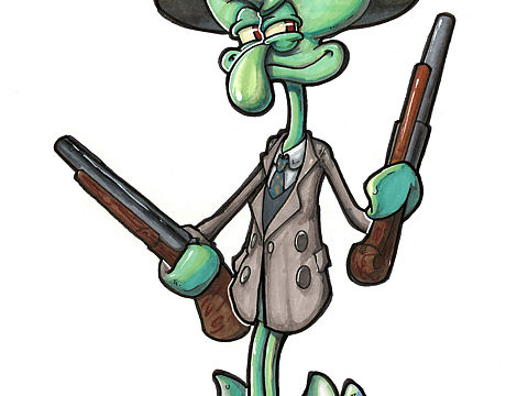 海绵宝宝同人～章鱼哥