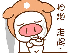 帽帽猪表情——翔通动漫