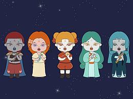 【MCITY盲盒形象设计大赛】X南方七宿